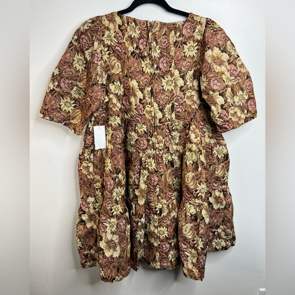 COPY - NWT En Saison Luisa Jacquard A-Line Mini Dress tapestry size medium MSRP… - Picture 8 of 12